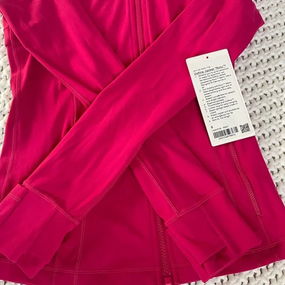 lululemon define jacket nulu in passionate size 8 - Picture 3 of 8
